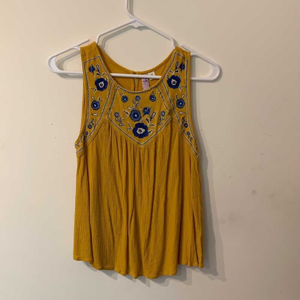 Floral Embroidered Top